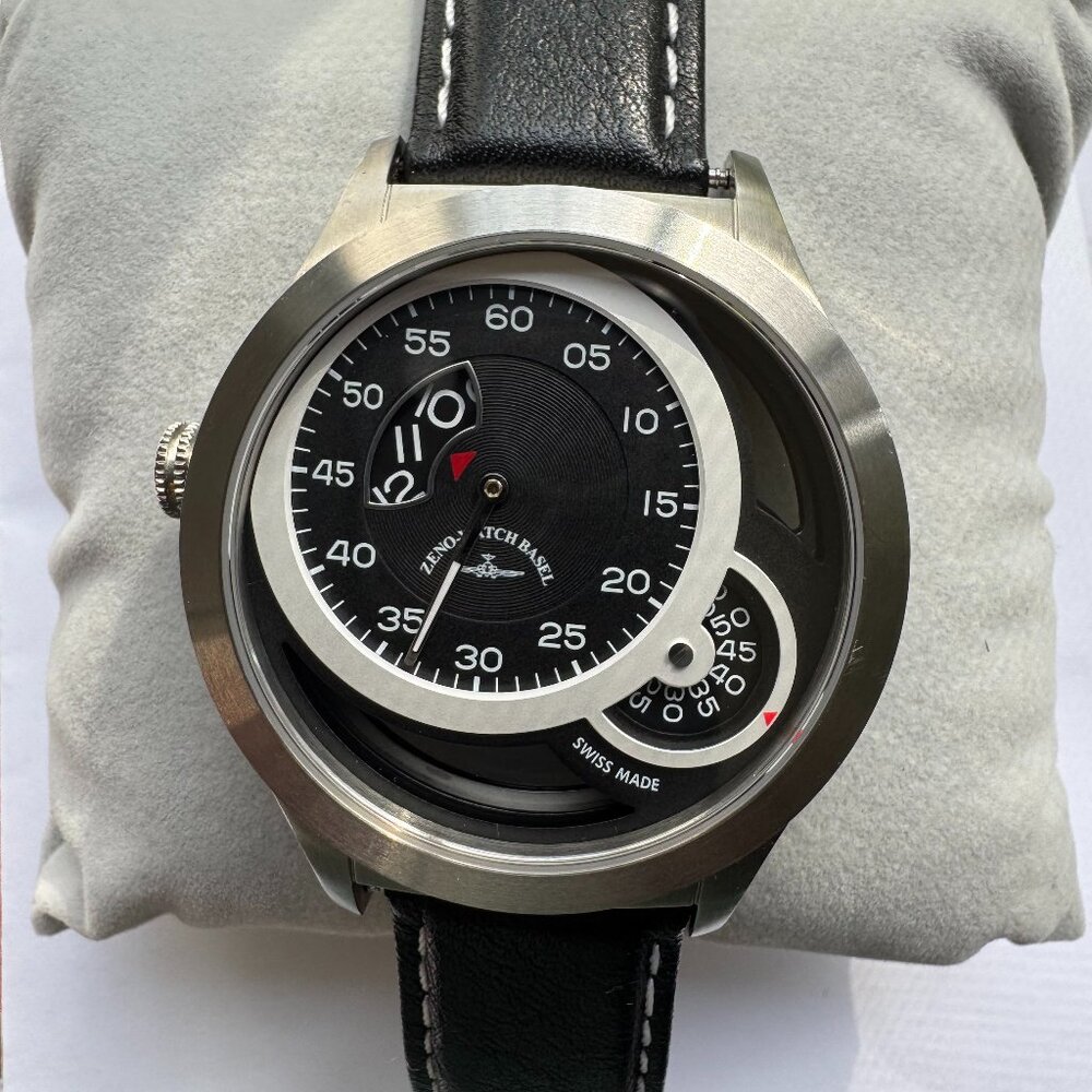 Zeno Jumping Hour Watch